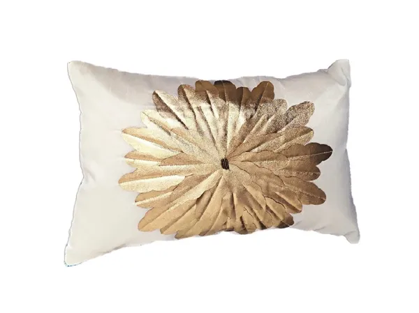 Set_Of_2_Cream_Silk_Sunshine_Design_Cushion_Cover_[12x18_Inches]