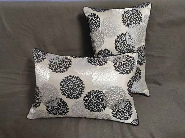 Set_Of_2_Black_Polyester_Techno_Design_Cushion_Cover_[12x18_Inches]