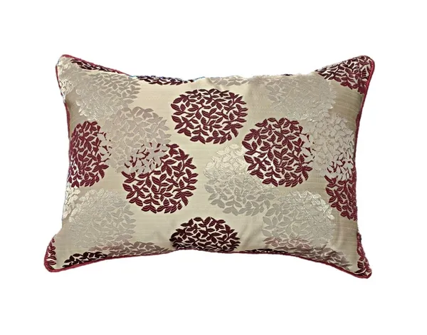 Set_Of_2_Maroon_Polyester_Techno_Design_Cushion_Cover_[12x18_Inches]