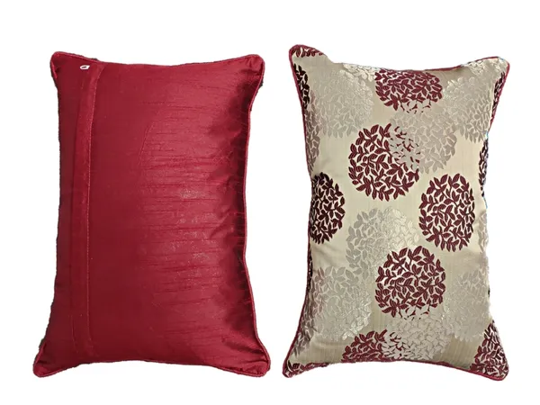 Set_Of_2_Maroon_Polyester_Techno_Design_Cushion_Cover_[12x18_Inches]