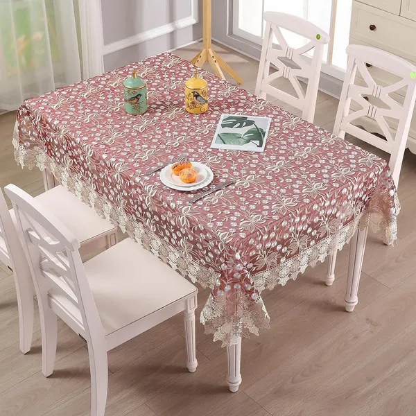 Maroon_Tissue_Cloth_Embroidery_Design_Table_Cover
