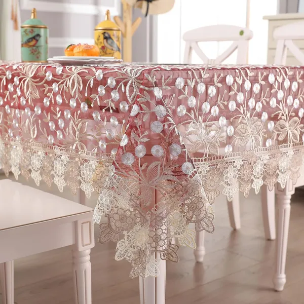 Maroon_Tissue_Cloth_Embroidery_Design_Table_Cover