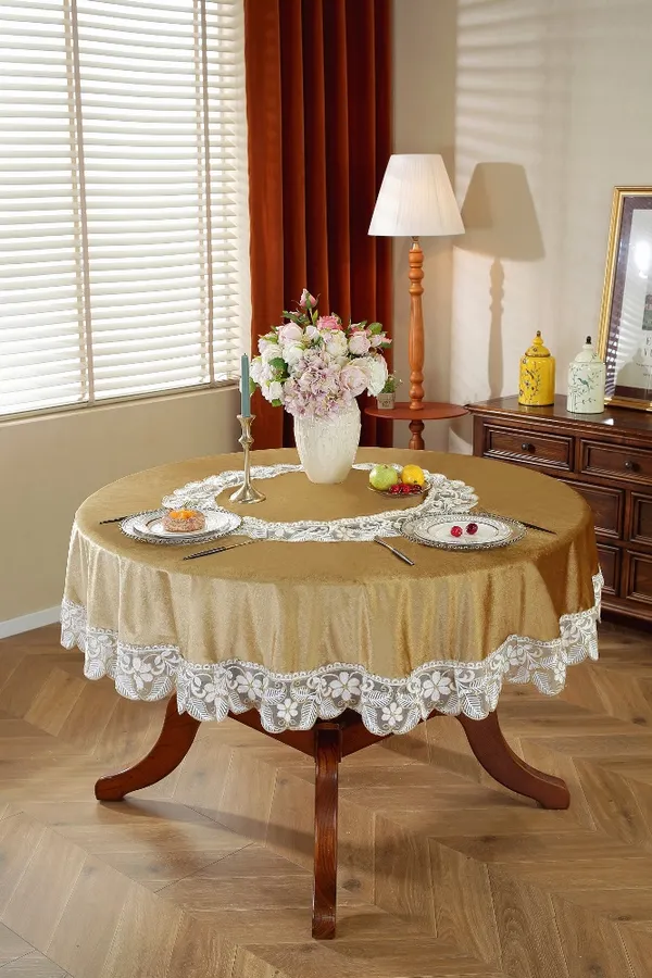 Golden_Velvet_Lace_Embroidery_Design_Table_Cover_Round