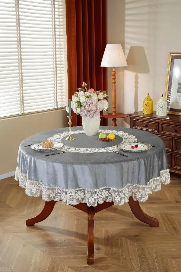 Grey_Velvet_Lace_Embroidery_Design_Table_Cover_Round