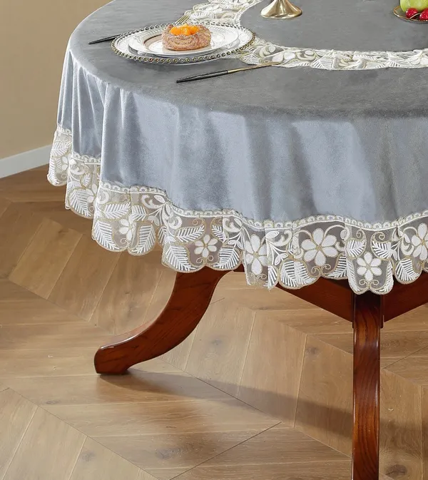 Grey_Velvet_Lace_Embroidery_Design_Table_Cover_Round