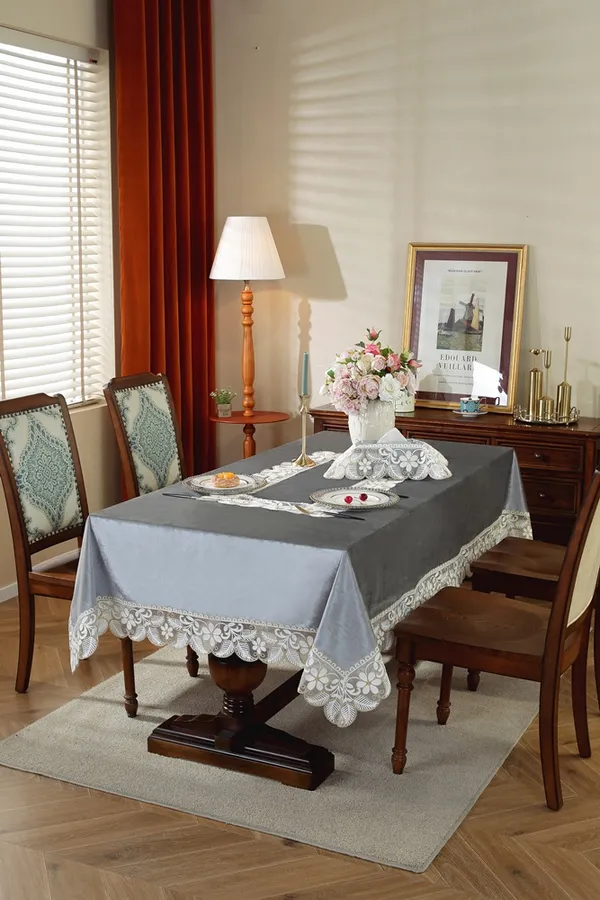 Premium_Grey_Velvet_Lace_Embroidery_Design_6_Seater_Dining_Table_Cover_[60_X_90_Inches]