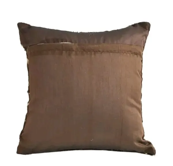 Brown_velvet_Patti_Design_Cushion_Cover