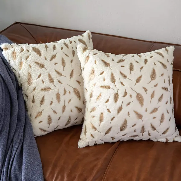 Set_Of_2_Cream_velvet_Patti_Design_Cushion_Cover_[24x24_Inches]