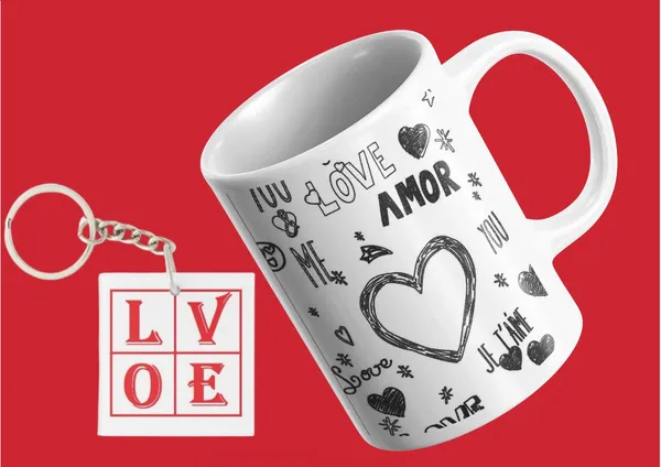 Combo_Pack_Of_4_White_Valentine_Week_Gift_For_Girlfriend,_Wife,_Boyfriend_&_Husband_-_Valentines_Day_Gift_Pack_(Mug,_Small_Cushion,_Artificial_Rose,_Keychain)