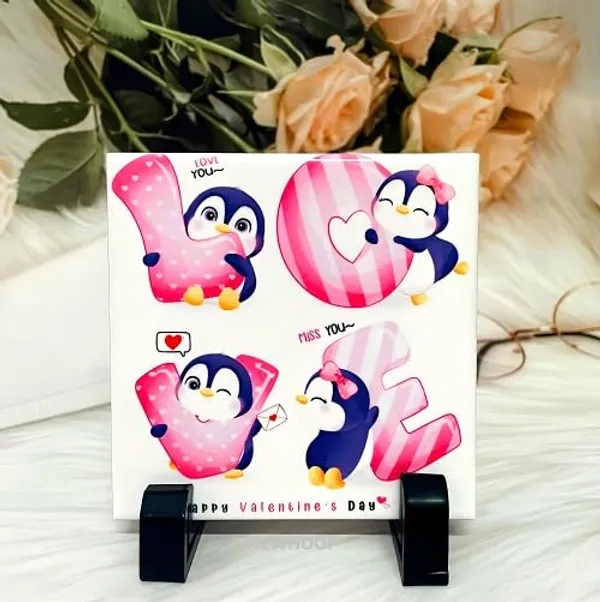 Combo_Pack_Of_6_White_Valentines_Gift_|_1_Mug,_1_Keychain,_1_Ceramic_Tile_With_Stand,_1Artificial_Rose_&_7_Mini_Card_1_Big_Card_|_Gift_For_Couples_Valentines_Gift_Set