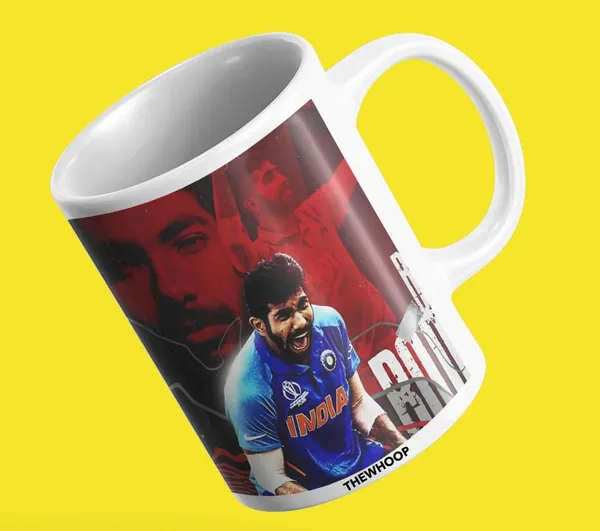 Combo_Pack_Of_6_White_Printed_Indian_Cricketers_Gift_|_Mug,_Sipper_Bottle,_Keychain,_Sunglass,_Cap,_Greeting_Card,_Birthday_Gift_Set_For_Cricket_Fans_(Jasprit_Bumrah)