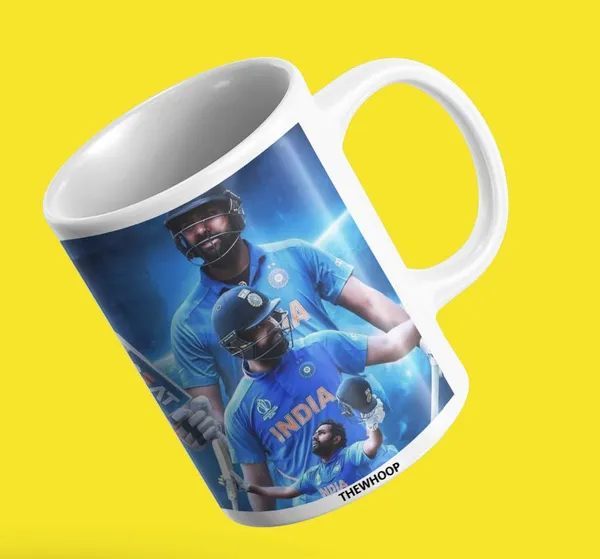 Combo_Pack_Of_6_White_Printed_Indian_Cricketers_Gift_|_Mug,_Sipper_Bottle,_Keychain,_Sunglass,_Cap,_Greeting_Card,_Birthday_Gift_Set_For_Cricket_Fans_(Rohit_Sharma)