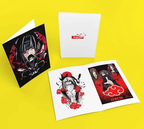 Combo_Pack_Of_6_Black_Printed_Anime_Characters_Design_Gift_|_Mug(350Ml),_Sipper_Bottle(750Ml),_Keychain,_Sunglass,_Cap,_Card,_Gift_Set_For_Itachi_Luffy_Saitama_Anime_Fans_Otaku_(Itachi_-_Anime)
