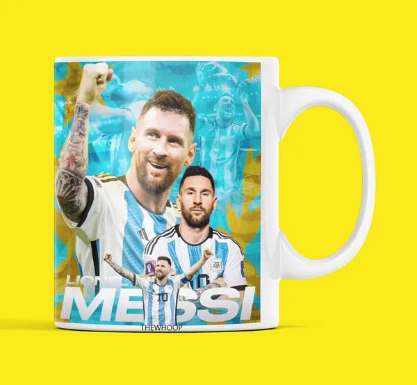 Combo_Pack_Of_6_White_Printed_Lionel_Messi_Gift_|_Mug(350Ml),_Sipper_Bottle(750Ml),_Keychain,_Sunglass,_Cap,_Greeting_Card,_Birthday_Gift_Set_For_Lionel_Messi_Fans
