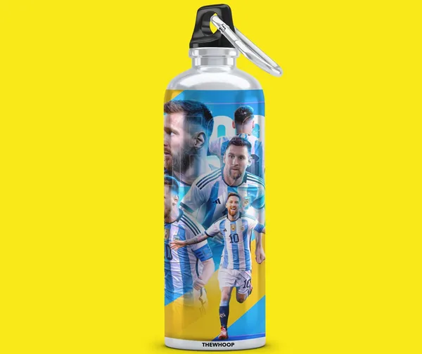 Combo_Pack_Of_6_White_Printed_Lionel_Messi_Gift_|_Mug(350Ml),_Sipper_Bottle(750Ml),_Keychain,_Sunglass,_Cap,_Greeting_Card,_Birthday_Gift_Set_For_Lionel_Messi_Fans