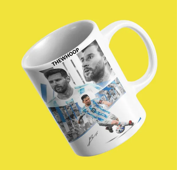 Combo_Pack_Of_6_White_Printed_Lionel_Messi_Gift_|_Mug(350Ml),_Sipper_Bottle(750Ml),_Keychain,_Sunglass,_Cap,_Greeting_Card,_Birthday_Gift_Set_For_Lionel_Messi_Fans