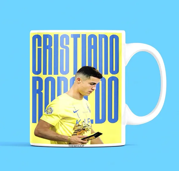 Combo_Pack_Of_6_Golden_Printed_Cristiano_Ronaldo_Gift_|_Mug_(350Ml),_Sipper_Bottle_(750Ml),_Keychain,_Sunglass,_Cap,_Greeting_Card,_Birthday_Gift_Set_For_Cristiano_Ronaldo_Fans