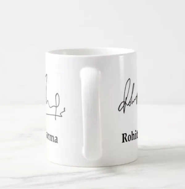 White_Printed_Autograph_Ceramic_New_Coffee_Mug_(Rohit-Sharma)