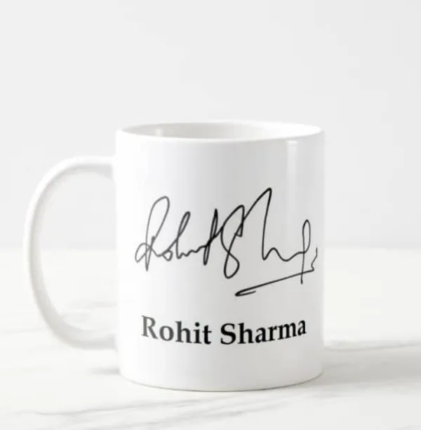 White_Printed_Autograph_Ceramic_New_Coffee_Mug_(Rohit-Sharma)