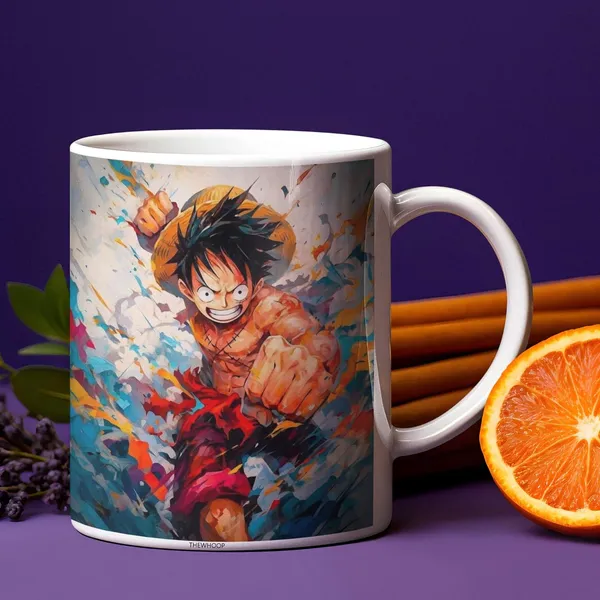 Combo_Pack_Of_2_White_Anime_Naruto/_Goku/_Luffy_Gift_|_Ceramic_Coffee_Mug_350_Ml_With_Keychain_(Anime-Luffy-Cartoonish_Face)