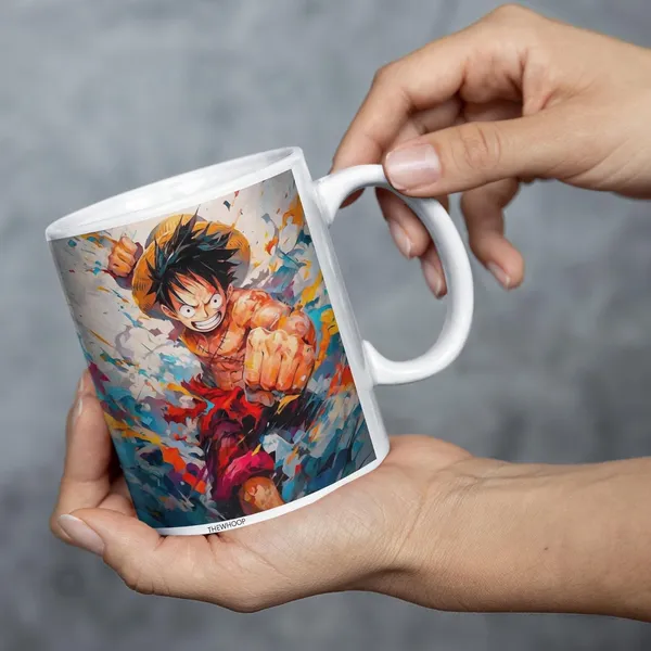 Combo_Pack_Of_2_White_Anime_Naruto/_Goku/_Luffy_Gift_|_Ceramic_Coffee_Mug_350_Ml_With_Keychain_(Anime-Luffy-Cartoonish_Face)