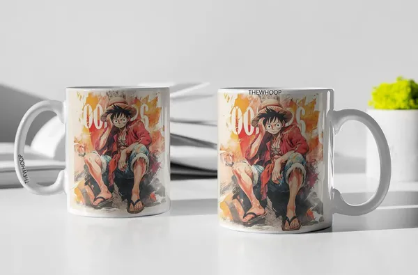 Combo_Pack_Of_2_White_Anime_Naruto/_Goku/_Luffy_Gift_|_Ceramic_Coffee_Mug_350_Ml_With_Keychain_Combo_(Anime-Luffy_)