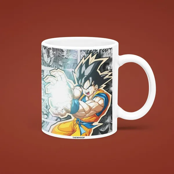 Combo_Pack_Of_2_White_Anime_Naruto/_Goku/_Luffy_Gift_|_Ceramic_Coffee_Mug_350_Ml_With_Keychain_(Goku_-_Anime)