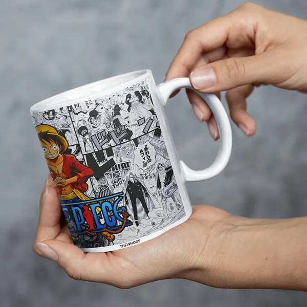 Combo_Pack_Of_2_White_Anime_Naruto/_Goku/_Luffy_Gift_|_Ceramic_Coffee_Mug_350_Ml_With_Keychain_(One_Piece_-_Anime)