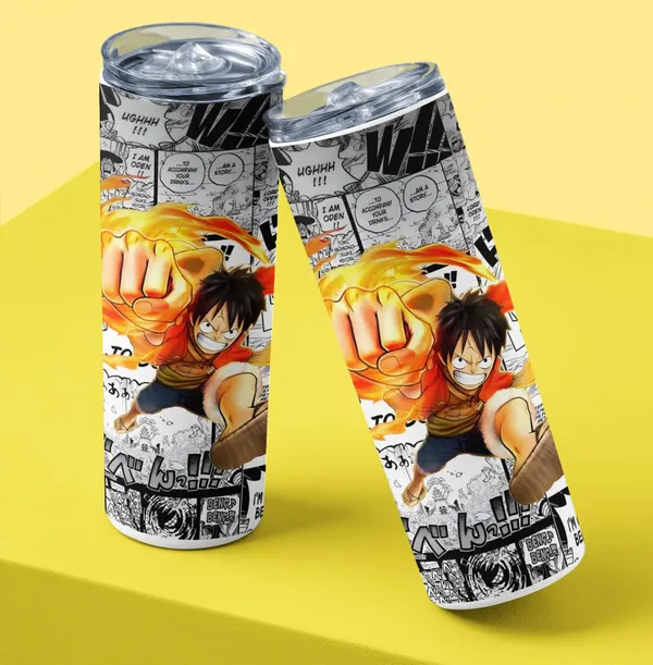 Combo_Pack_Of_2_White_Anime_Printed_Stainless_Steel_Tumbler_600_Ml_Sipper_Bottle_&_Keychain_Combo_With_12_Hours_Hot_&_Cold_Feature_|_Best_Gift_For_Naruto/_Goku/_Saitama/_Luffy_Anime_Fans_(Luffy-Fire-Anime)