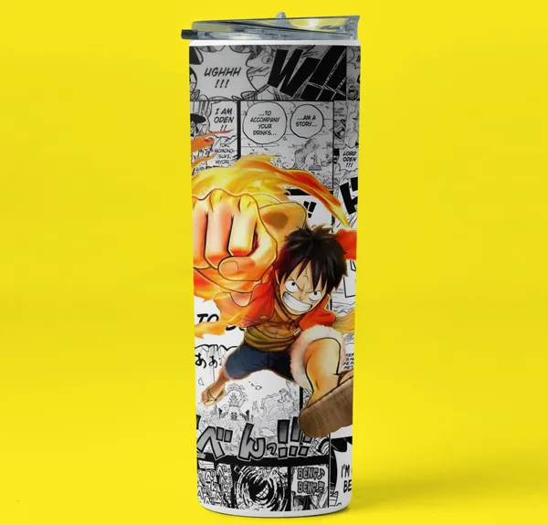 Combo_Pack_Of_2_White_Anime_Printed_Stainless_Steel_Tumbler_600_Ml_Sipper_Bottle_&_Keychain_Combo_With_12_Hours_Hot_&_Cold_Feature_|_Best_Gift_For_Naruto/_Goku/_Saitama/_Luffy_Anime_Fans_(Luffy-Fire-Anime)