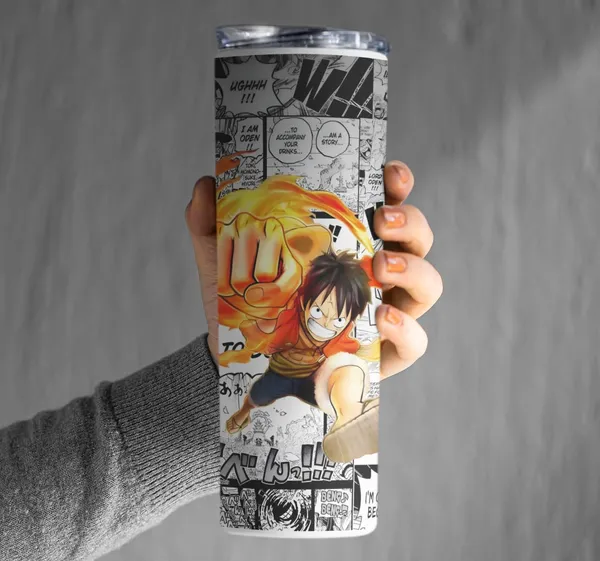 Combo_Pack_Of_2_White_Anime_Printed_Stainless_Steel_Tumbler_600_Ml_Sipper_Bottle_&_Keychain_Combo_With_12_Hours_Hot_&_Cold_Feature_|_Best_Gift_For_Naruto/_Goku/_Saitama/_Luffy_Anime_Fans_(Luffy-Fire-Anime)