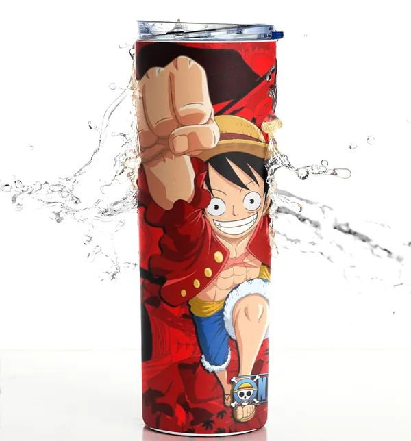 Combo_Pack_Of_2_White_Anime_Printed_Stainless_Steel_Tumbler_600_Ml_Sipper_Bottle_&_Keychain_Combo_With_12_Hours_Hot_&_Cold_Feature_|_Best_Gift_For_Naruto/_Goku/_Saitama/_Luffy_Anime_Fans_(Luffy-Anime)