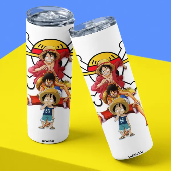 Combo_Pack_Of_2_White_Anime_Printed_Stainless_Steel_Tumbler_600_Ml_Sipper_Bottle_&_Keychain_Combo_With_12_Hours_Hot_&_Cold_Feature_|_Best_Gift_For_Naruto/_Goku/_Saitama/_Luffy_Anime_Fans_(Luffy_-_Gang_-_Anime)