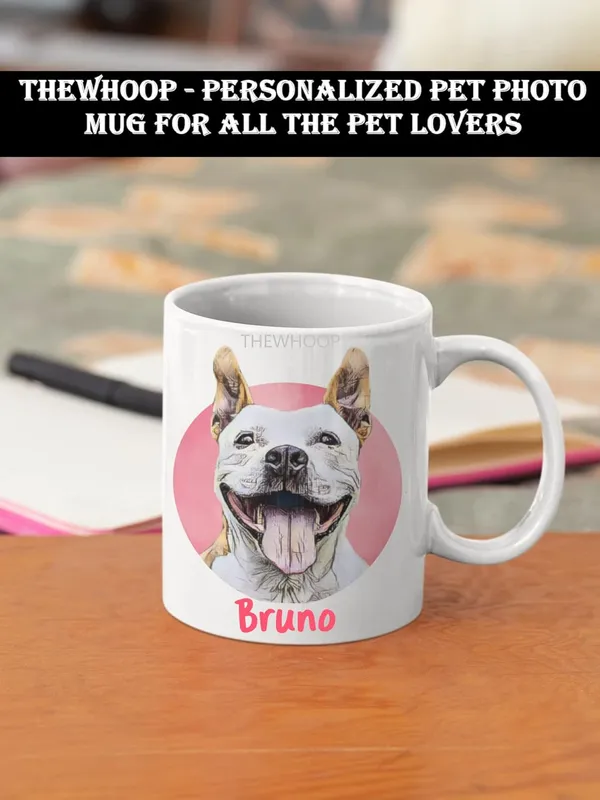 White_Name_&_Photo_Pet_Cup_For_Dog/_Cat_Custom_Ceramic_Coffee_Mug_|_Best_Customized_Gift_For_Dog_Lovers_Coffee_(325Ml)