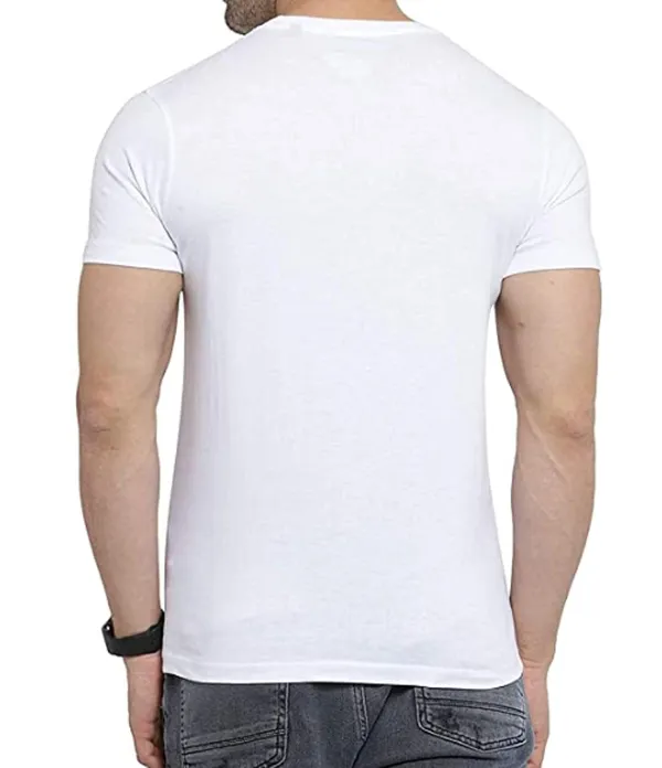 White_Customized_Print_Round_Neck_Poly_Dry-Fit_Cotton_Adults_Unisex_T-Shirts