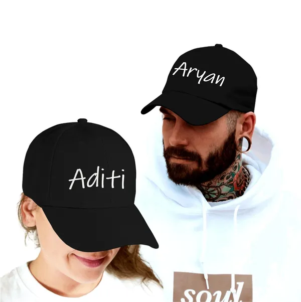 Black_Customized_Name/_Text_Cotton_Cap_For_Men_&_Women_|_Birthday_Anniversary_Wedding_Gift_For_Husband_Wife_Girlfriend_Boyfriend_Team_Bride_Groom_To_Be