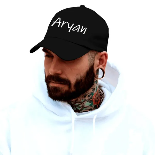 Black_Customized_Name/_Text_Cotton_Cap_For_Men_&_Women_|_Birthday_Anniversary_Wedding_Gift_For_Husband_Wife_Girlfriend_Boyfriend_Team_Bride_Groom_To_Be