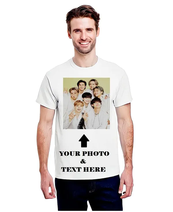 White_Premium_Cotton_Tee_Custom_Personalized_Print_Round_Neck_Photo_T-Shirts_For_Men,_Women,_Boys_&_Girls