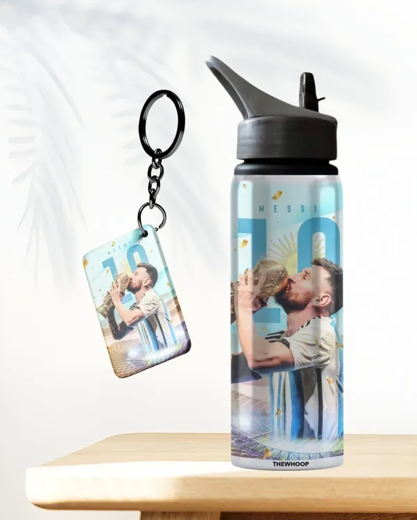 Combo_Pack_Of_2_Green_Lionel_Messi_Printed_Sipper_750Ml_Aluminium_Bottle_&_Keychain_Combo_With_Holding_Grip_Feature_|_Office,_Gym_&_School_Water_Bottle_Best_Gift_Lionel_Messi_Football_Sports_Fans