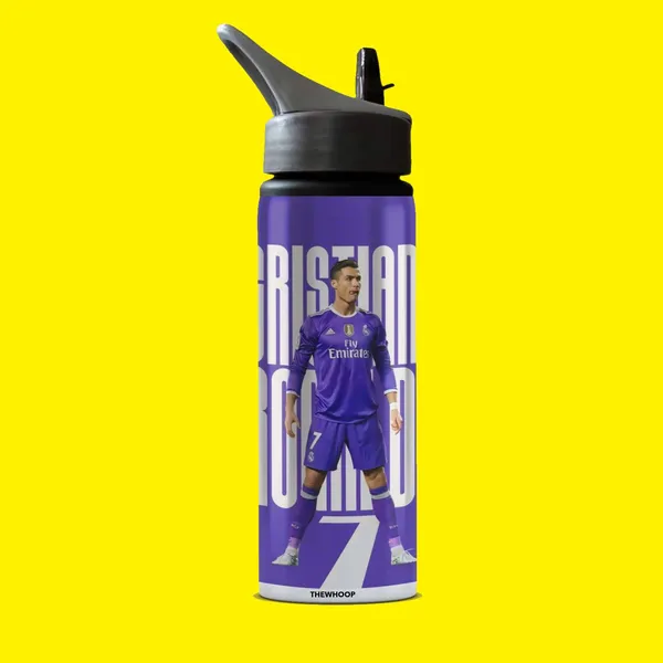 Purple_Cristiano_Ronaldo_Printed_Sipper_750_Ml_Aluminium_Bottle_&_Keychain_Combo_With_Holding_Grip_Feature_|_Best_Gift_For_Cr7_/_Football_Sports_Fans