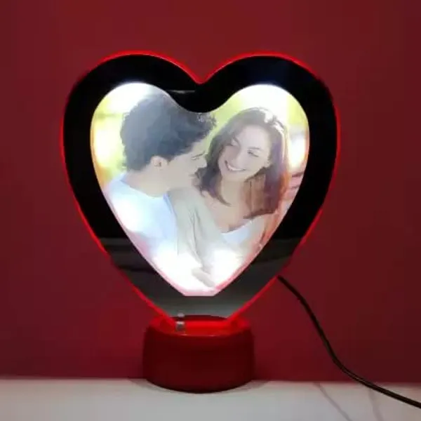 Red_Plastic_Personalized_Customize_Magic_Mirror_Cum_Photo_Heart_Shape_Tabletop_Frame_With_Led_Light
