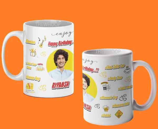 White_Customized_Birthday_Photo_&_Name_Printed_Personalized_Coffee_Mug,_Birthday_Gift_For_Friend,_Best_Friends,_Buddy,_Brother,_Sister_Ceramic_Tea_&_Coffee_Mug-_350_Ml_(Boys)