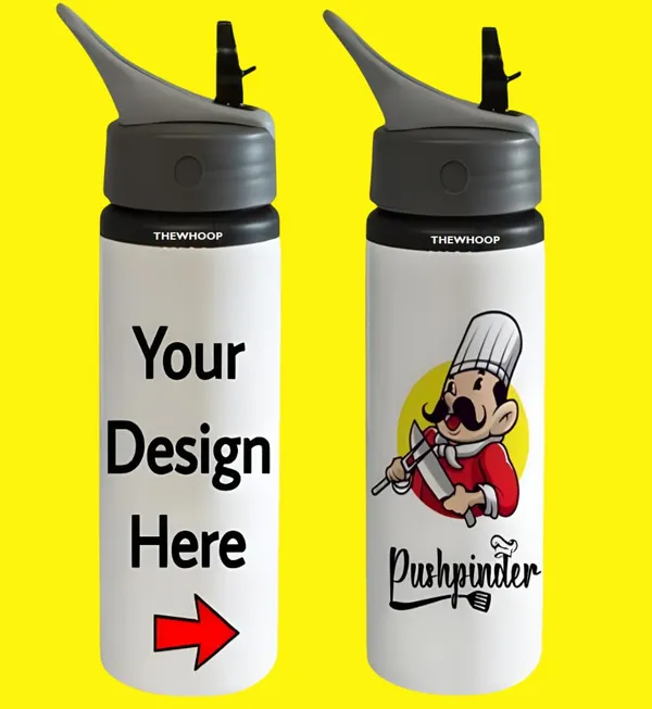 White_Customised,_Personalised_Water_Bottles,_Best_Birthday_Gift_For_All_Age_Groups,_Steel_Water_Bottle_For_Gifts_To_Your_Loved_Ones,_Leakproof_Water_Bottle