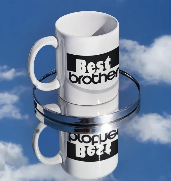 White_Printed_New_Designs_Ceramic_Best_Brother_Coffee_Mug_(350_Ml)