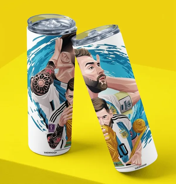 White_Printed_Footballer_Lionel_Messi_Stainless_Steel_Tumbler_600_Ml_Water_Bottle_Best_Gift_For_Messi_Fans_For_Birthday_Or_Special_Occasion
