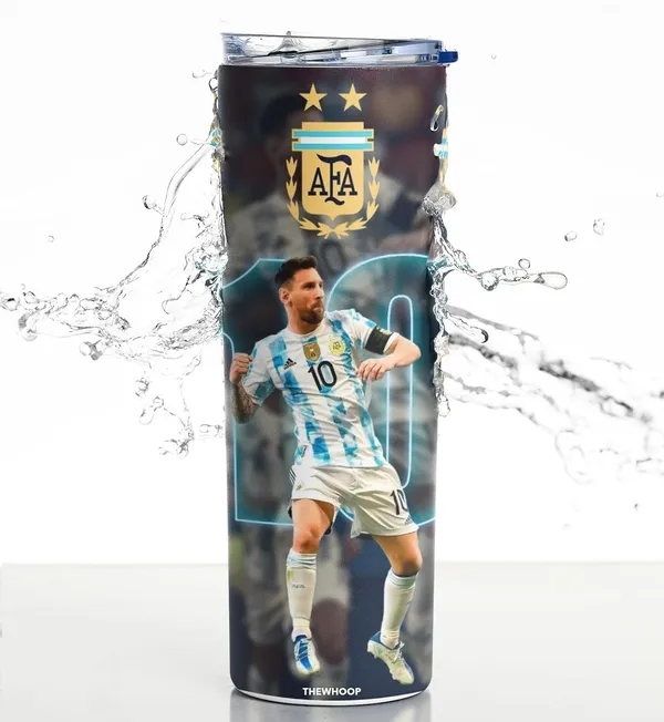 White_Printed_Footballer_Lionel_Messi_Stainless_Steel_Tumbler_600_Ml_Water_Bottle_Best_Gift_For_Messi_Fans_For_Birthday_Or_Special_Occasion