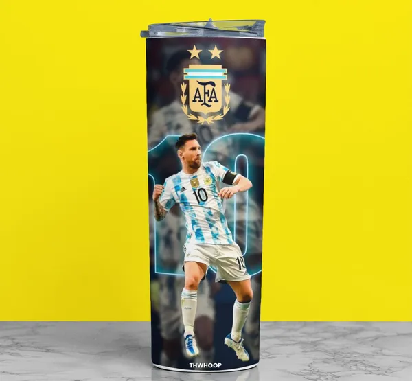 White_Printed_Footballer_Lionel_Messi_Stainless_Steel_Tumbler_600_Ml_Water_Bottle_Best_Gift_For_Messi_Fans_For_Birthday_Or_Special_Occasion