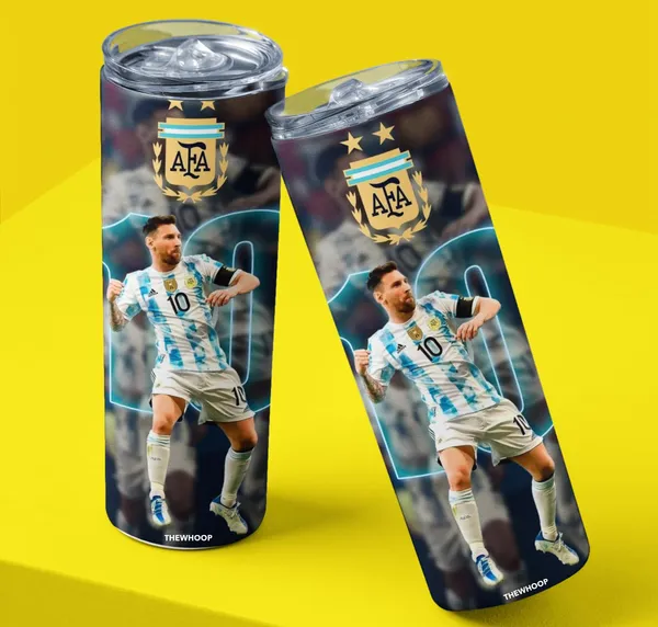 White_Printed_Footballer_Lionel_Messi_Stainless_Steel_Tumbler_600_Ml_Water_Bottle_Best_Gift_For_Messi_Fans_For_Birthday_Or_Special_Occasion