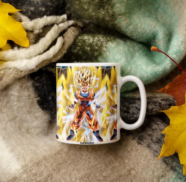 Combo_Pack_Of_2_White_Anime_Naruto/_Goku/_Luffy_Gift_|_Ceramic_Coffee_Mug_350_Ml_With_Keychain_(Anime-_Goku)