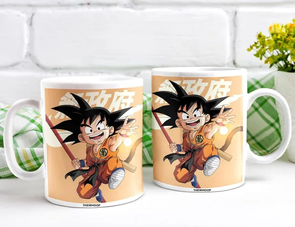 Combo_Pack_Of_2_White_Anime_Naruto/_Goku/_Luffy_Gift_|_Ceramic_Coffee_Mug_350_Ml_With_Keychain_Combo_(Anime_-_Goku_-_Kid)